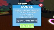 Codes are case sensitive (Image via Roblox)